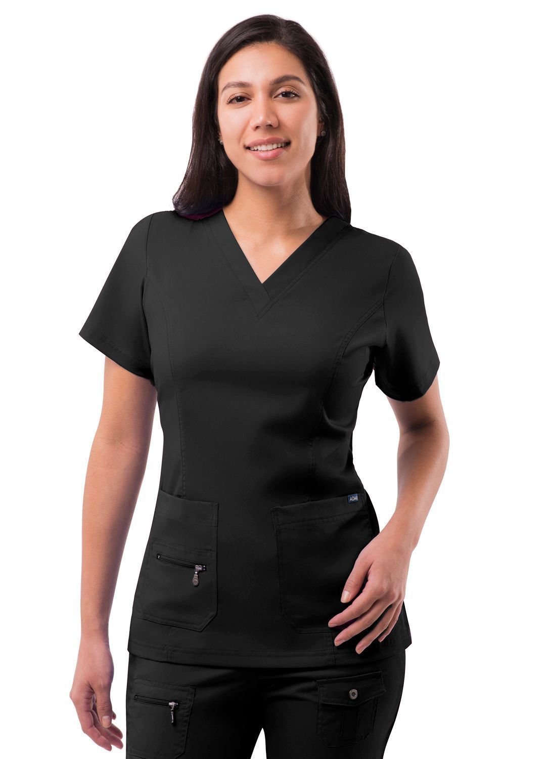 Elevated V-Neck Scrub Top - P4212