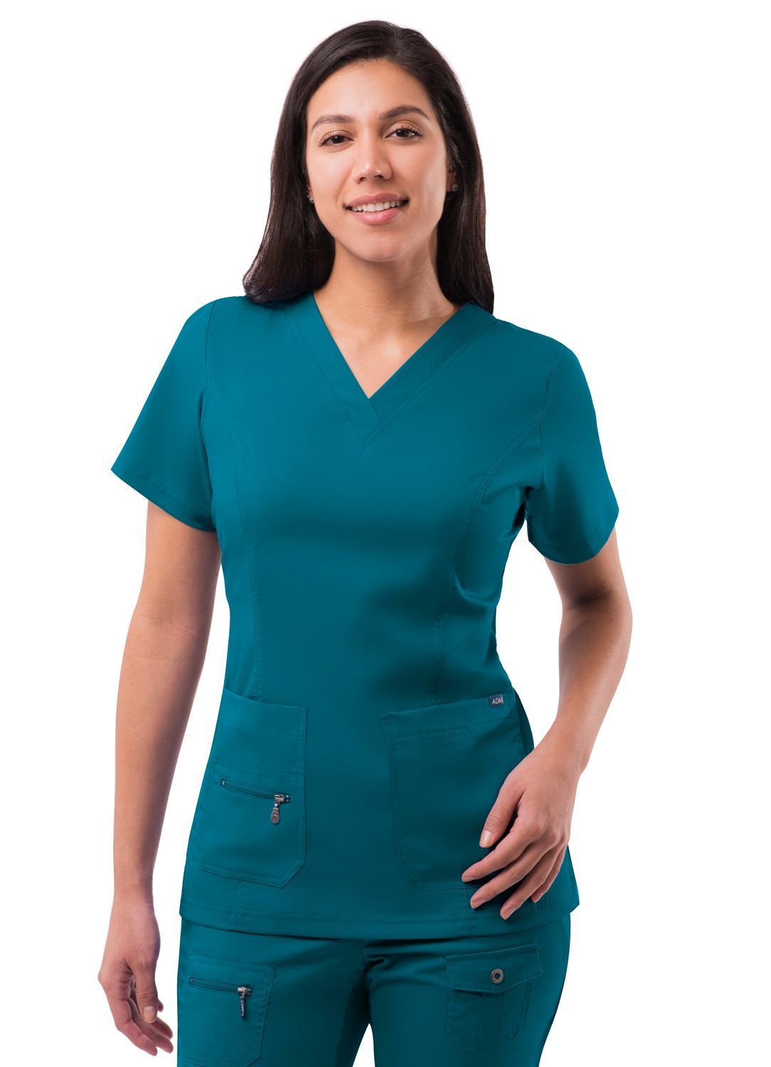 Elevated V-Neck Scrub Top - P4212