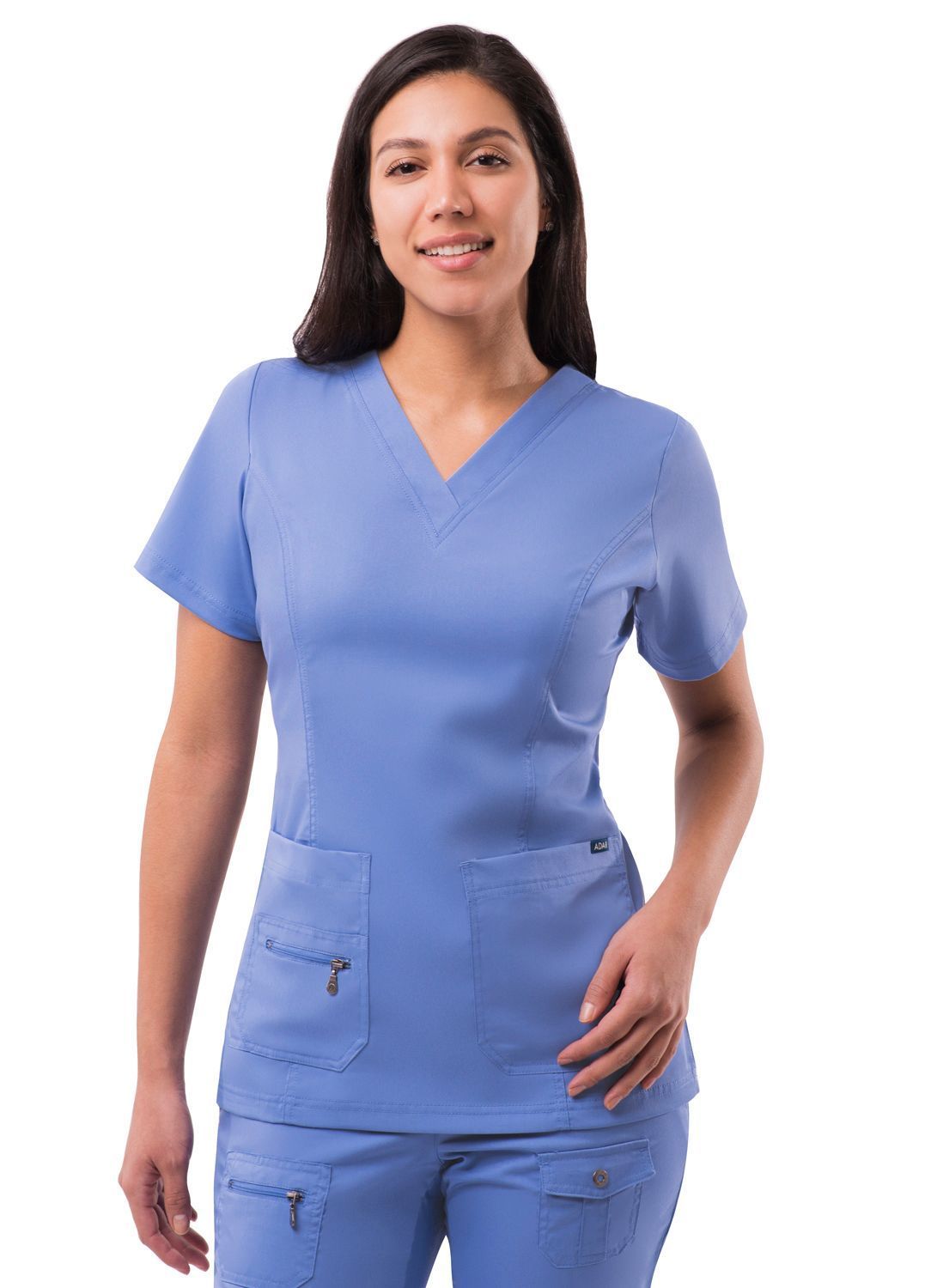 Elevated V-Neck Scrub Top - P4212