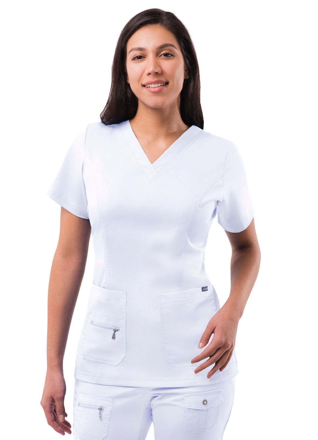 Elevated V-Neck Scrub Top - P4212