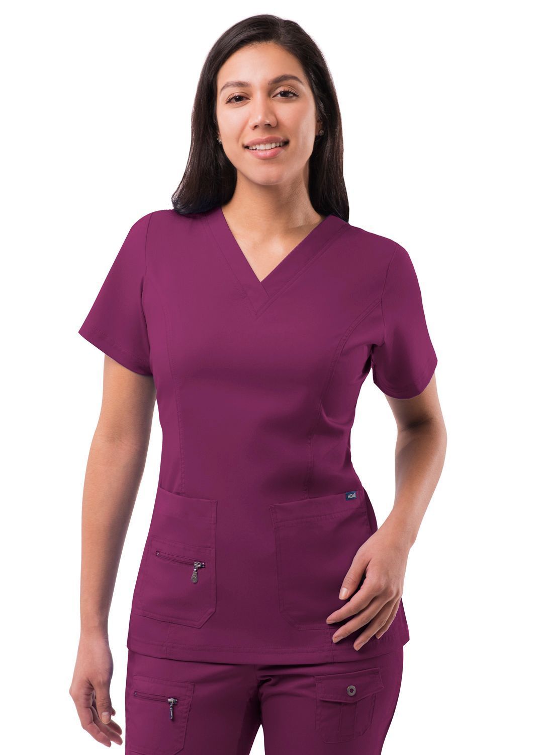 Elevated V-Neck Scrub Top - P4212