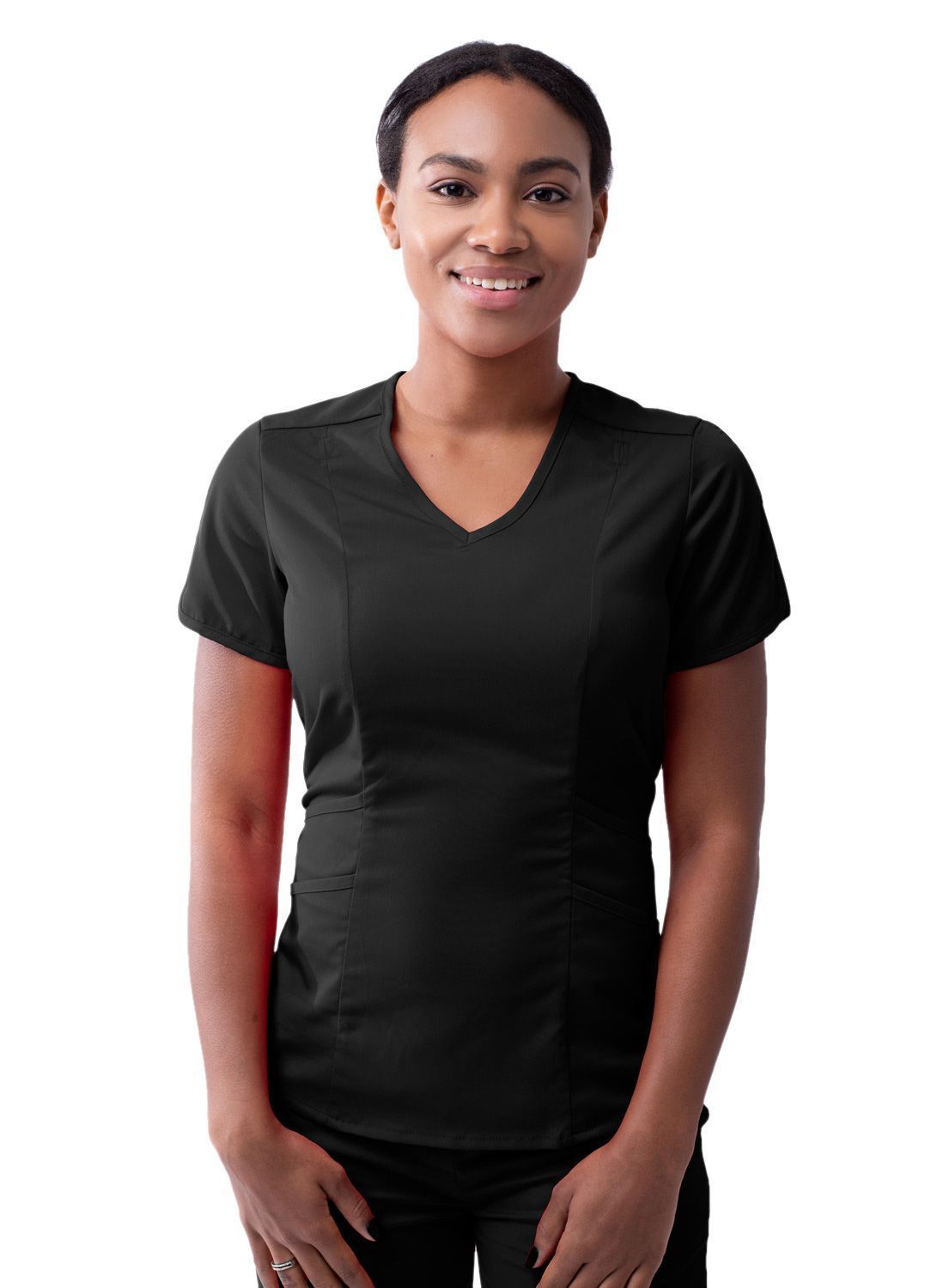 Modern V-Neck Scrub Top - P7002