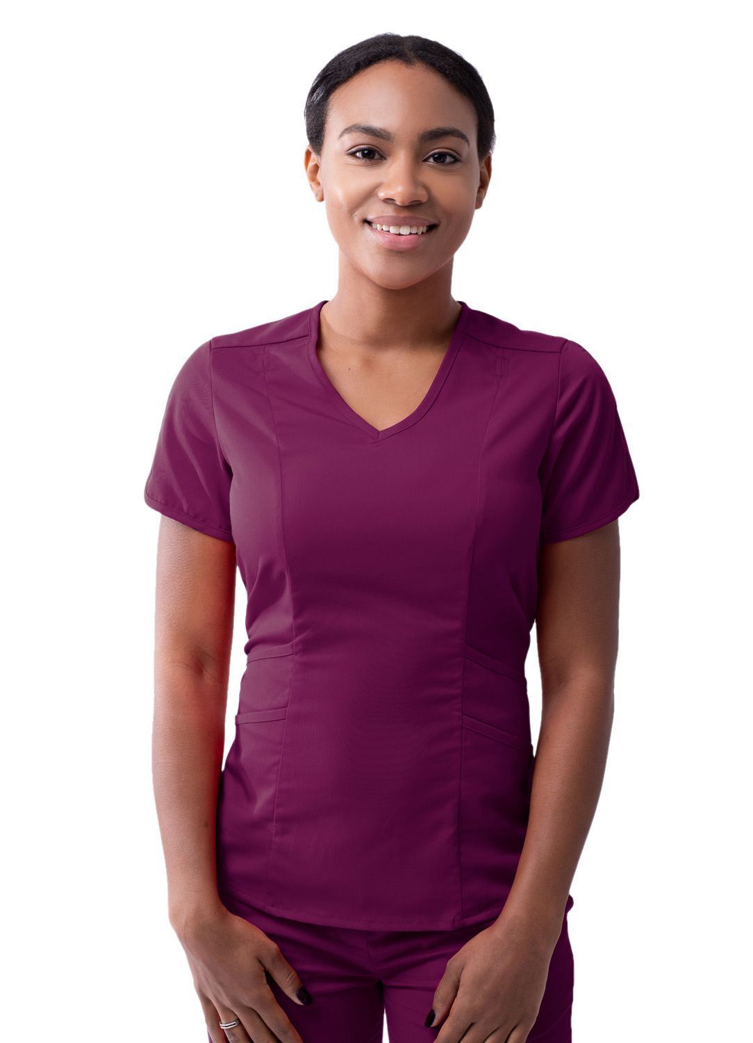 Modern V-Neck Scrub Top - P7002